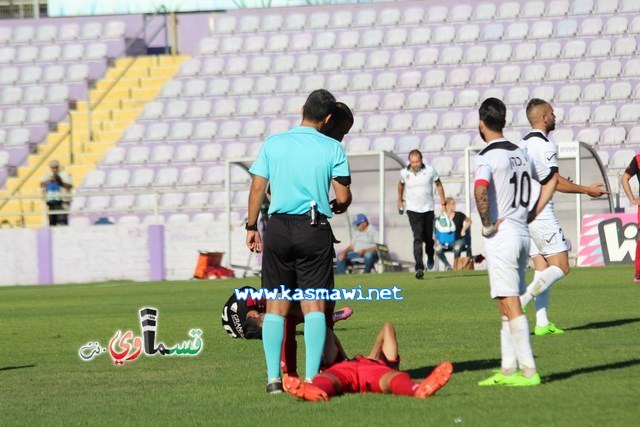 فيديو : الحسم النهائي ينتقل الى ارض الناصرة يوم الثلاثاء بعد التعادل 1-1 واكثر من 4500 مشجع ساند الفريق القسماوي 